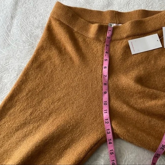 NWT Camel Wide Leg Soft Knit Pants - Picture 4 of 13